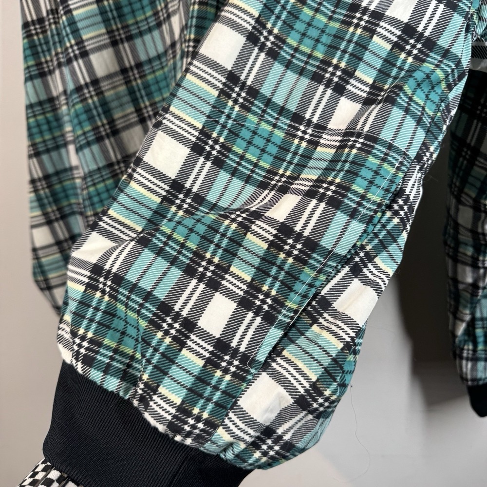 Winner Mate Golf Collection Monterey Peninsula CC Pebble Beach Pullover Plaid M - Picture 12 of 16